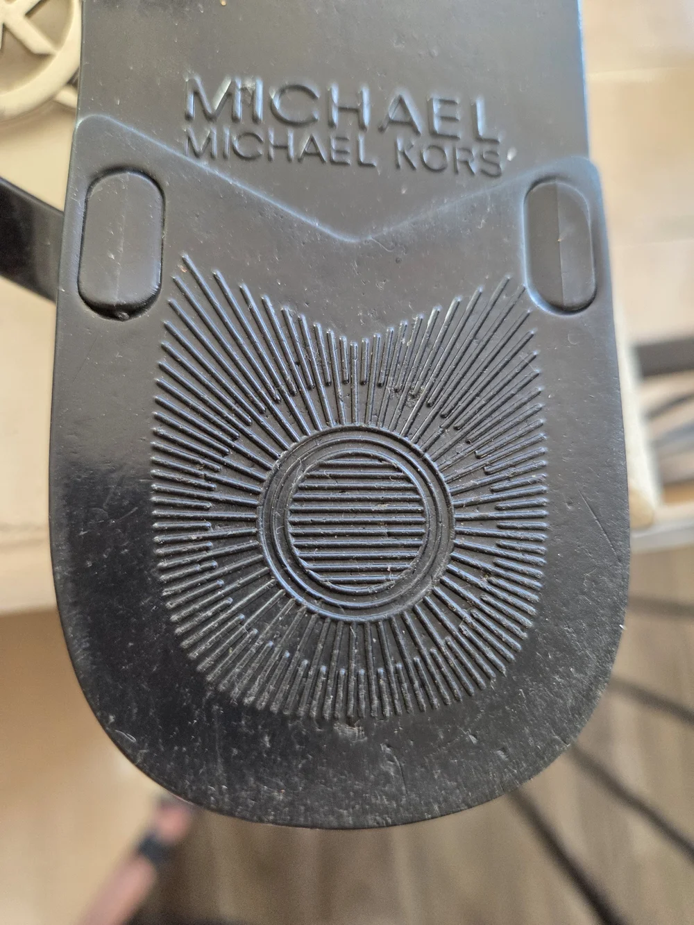 Michael Kors MK Charm Jelly Cork Sandals